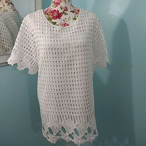 Lane Bryant Lace Blouse